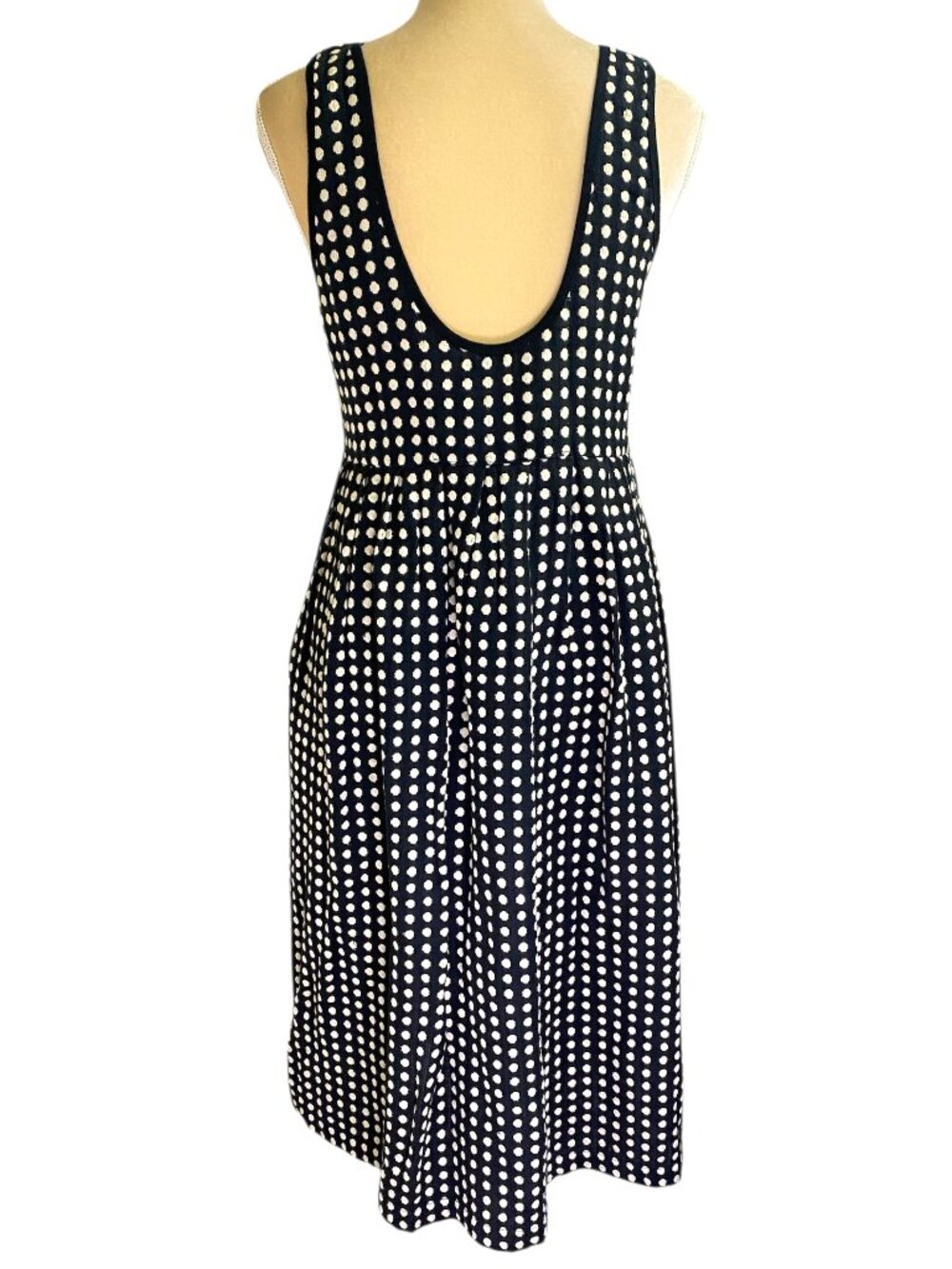 Ace & Jig Cape Dress in Black Dot - Picture 2 of 7
